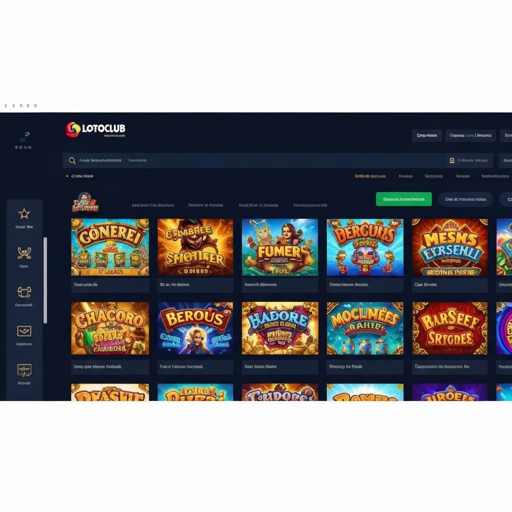 LotoClub KZ — ойын лобби скриншоты